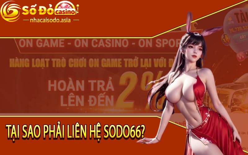 Tại sao phải liên hệ SODO66?